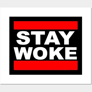 stay woke Posters and Art